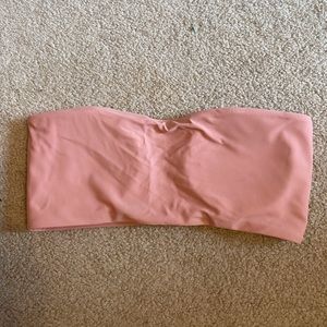 Bandeau swimsuit top